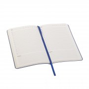 Ежедневник недатированный "Альба", А5, гибкая обложка синий