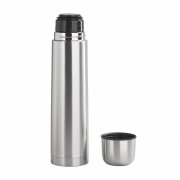 Термос "Родос", 1 л. стальной серый