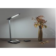 Лампа с беспроводным зарядным устройством "High Light" черный