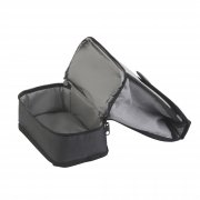 Сумка-холодильник "Снедж" серый с черным