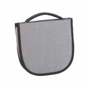 Набор для пикника "Ланч" на 2 персоны серый с черным