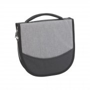 Набор для пикника "Ланч" на 2 персоны серый с черным