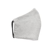 Маска х/б защитная, не медицинская, многоразовая двухслойная, серая серый