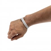 Силиконовый браслет Valley, белый арт. 13745.60 Силиконовый браслет Valley, белый арт. 13745.60