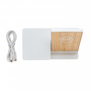 Беспроводная док-станция с колонкой «Ontario» 5W, белый