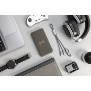 Внешний аккумулятор с беспроводной зарядкой Tela на 8000 мАч, 5W