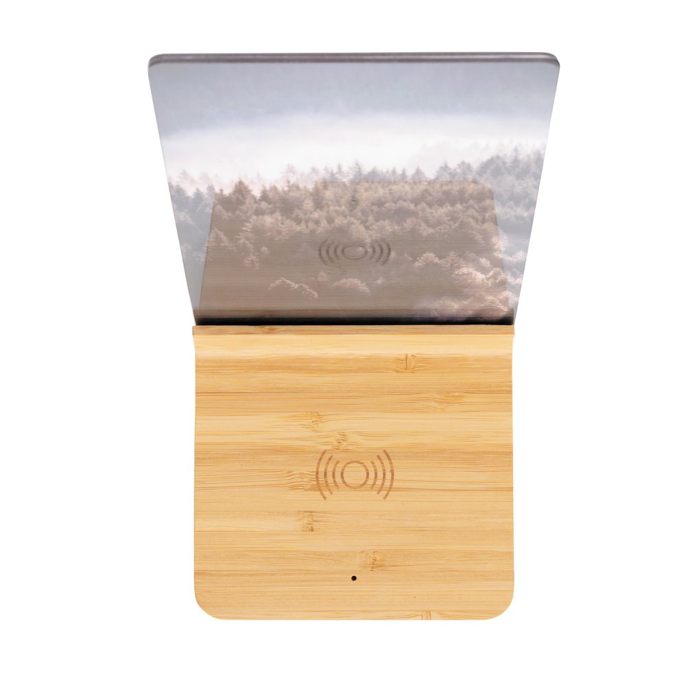 Док-станция для беспроводной зарядки с фоторамкой Bamboo, 5 Вт арт. P308.139 Док-станция для беспроводной зарядки с фоторамкой Bamboo, 5 Вт арт. P308.139