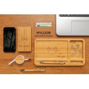 Экологичный внешний аккумулятор Bamboo, 4000 mAh