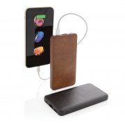 Внешний аккумулятор Tusca с покрытием из PU, 10000 мАч арт. P322.191 Внешний аккумулятор Tusca с покрытием из PU, 10000 мАч арт. P322.191