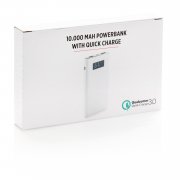 Зарядное устройство с функцией быстрой зарядки, 10 000 мАч