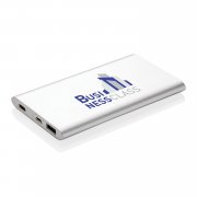 Зарядное устройство Type-C, 4 000 мАч, серебряный