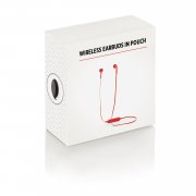 Беспроводные наушники, красный арт. P326.564 Беспроводные наушники, красный арт. P326.564