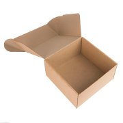 Коробка подарочная BOX, размер 20,5 x 21 x 11см коричневый арт. 21016