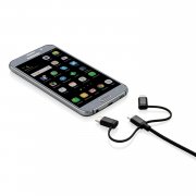 Универсальный кабель 3 в 1 с лицензией MFi арт. P302.131