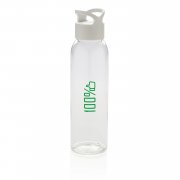 Герметичная бутылка для воды из AS-пластика, белая