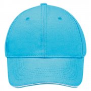 Бейсболка BUFFALO, бирюзовая с белым арт. 6404.41 Бейсболка BUFFALO, бирюзовая с белым арт. 6404.41