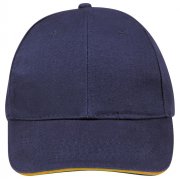 Бейсболка BUFFALO, темно-синяя с неоново-оранжевым арт. 6404.42 Бейсболка BUFFALO, темно-синяя с неоново-оранжевым арт. 6404.42