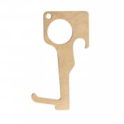 Гигиенический латунный брелок Zero Contact арт. P191.089 Гигиенический латунный брелок Zero Contact арт. P191.089