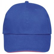 Бейсболка BUFFALO, ярко-синяя (royal) с неоново-розовым арт. 6404.45 Бейсболка BUFFALO, ярко-синяя (royal) с неоново-розовым арт. 6404.45