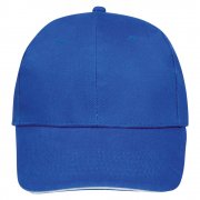 Бейсболка BUFFALO, ярко-синяя с белым арт. 6404.46 Бейсболка BUFFALO, ярко-синяя с белым арт. 6404.46