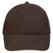 Бейсболка BUFFALO, коричневая с бежевым арт. 6404.51 Бейсболка BUFFALO, коричневая с бежевым арт. 6404.51