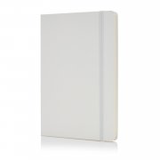 Блокнот в твердой обложке формата A5, белый арт. P773.533 Блокнот в твердой обложке формата A5, белый арт. P773.533