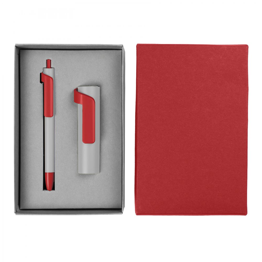 Набор подарочный FORTE SET FANTASY: Универсальный аккумулятор (3000мАh) и ручка разные цвета арт. 20225 Набор подарочный FORTE SET FANTASY: Универсальный аккумулятор (3000мАh) и ручка разные цвета арт. 20225