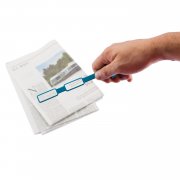 Очки-неваляшка для чтения мелкого шрифта Opto, синий