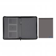 Органайзер Impact из RPET AWARE™ на молнии, А4