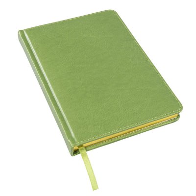 Ежедневник недатированный Joy, формат А5, в линейку Зеленый