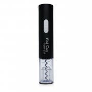 Электрический винный штопор на батарейках, черный