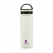 Герметичная вакуумная бутылка с широким горлышком, белая