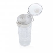 Герметичная бутылка для воды с контейнером для фруктов Honeycomb, белый