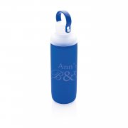 Стеклянная бутылка в силиконовом чехле арт. P436.655 Стеклянная бутылка в силиконовом чехле арт. P436.655