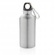 Спортивная алюминиевая бутылка с карабином арт. P436.162 Спортивная алюминиевая бутылка с карабином арт. P436.162