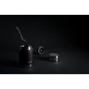 Вакуумный контейнер для еды Elite с внутренним медным покрытием, черный