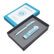 Набор FORTE SAFE TOUCH: аккумулятор, 3000мАh и ручка,серый/голубой разные цвета арт. 20225ST Набор FORTE SAFE TOUCH: аккумулятор, 3000мАh и ручка,серый/голубой разные цвета арт. 20225ST