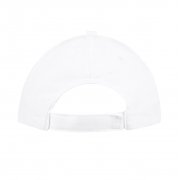 Бейсболка SUNNY, 5 клиньев, застежка на липучке Белый
