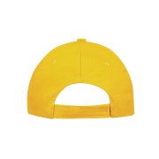 Бейсболка SUNNY, 5 клиньев, застежка на липучке Жёлтый
