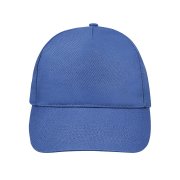 Бейсболка SUNNY, 5 клиньев, застежка на липучке Синий