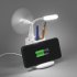 Карандашница "Smart Stand" с беспроводным зарядным устройством, вентилятором и лампой (2USB разъёма) белый Карандашница "Smart Stand" с беспроводным зарядным устройством, вентилятором и лампой (2USB разъёма) белый
