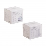 Карандашница "Smart Stand" с беспроводным зарядным устройством, вентилятором и лампой (2USB разъёма) белый