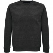 Свитшот унисекс Space, черный меланж арт. 03567348 Свитшот унисекс Space, черный меланж арт. 03567348