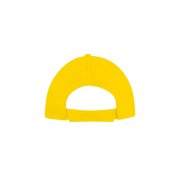 Бейсболка BUZZ, 5 клиньев, застежка на липучке Золото