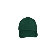 Бейсболка BUZZ, 5 клиньев, застежка на липучке Зеленый