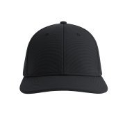 Бейсболка SAND 230 из переработанного полиэстера, 6 клиньев, застежка на липучке Черный арт. 254225.35