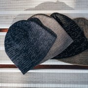 Шапка вязаная SHINE светоотражающая из материала rPET/рециклированного полиэстера Черный