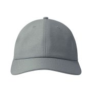 Бейсболка ENERGY, 6 клиньев, застежка на липучке Серый
