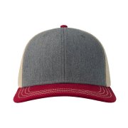 Бейсболка SONIC, 6 клиньев, пластиковая застежка Белый