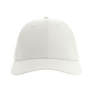 Бейсболка BOLT, 6 клиньев, пластиковая застежка Белый